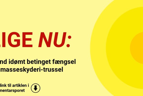 Mand idømt betinget fængsel for masseskyderi-trussel