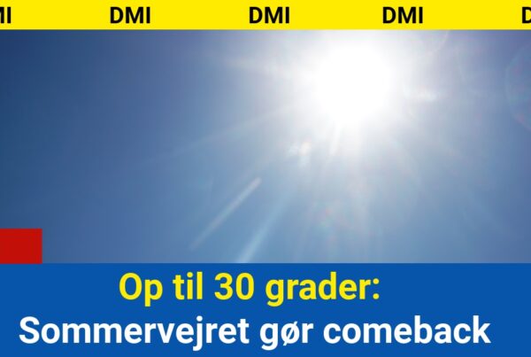 Op til 30 grader: Sommervejret gør comeback