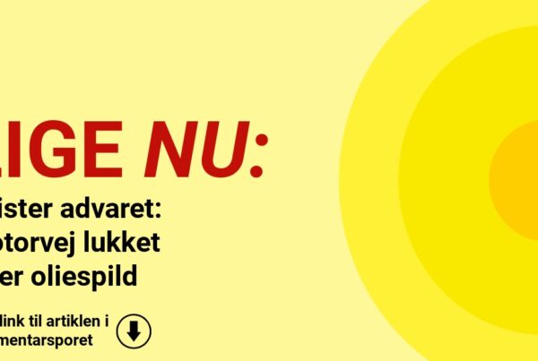 Bilister advaret: Motorvej lukket efter oliespild
