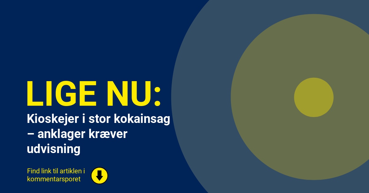 Kioskejer i stor kokainsag – anklager kræver udvisning