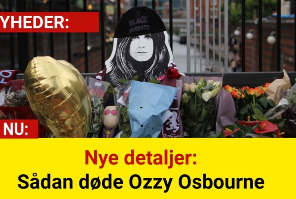 Nye detaljer: Sådan døde Ozzy Osbourne