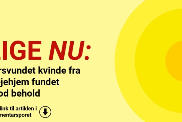 Forsvundet kvinde fra plejehjem fundet i god behold