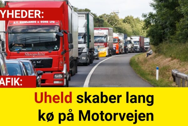 Uheld skaber lang kø på Motorvejen