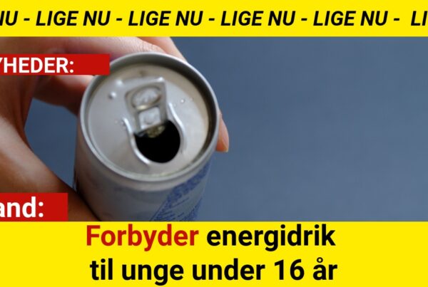 Norge forbyder energidrik til unge under 16 år