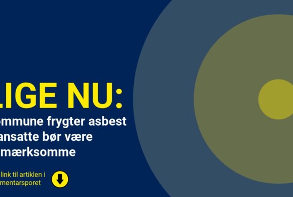 Kommune frygter asbest – ansatte bør være opmærksomme