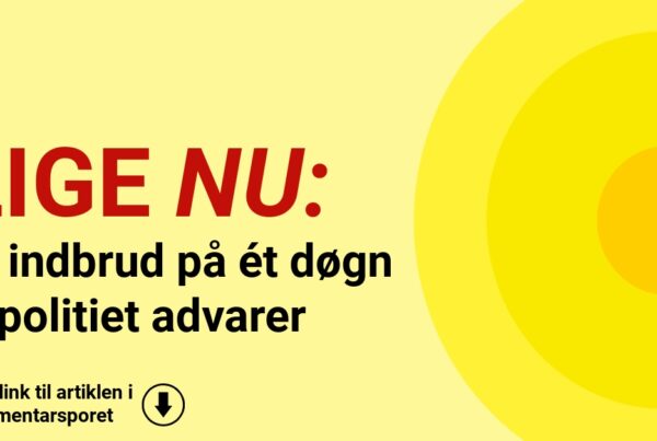 Ti indbrud på ét døgn – politiet advarer