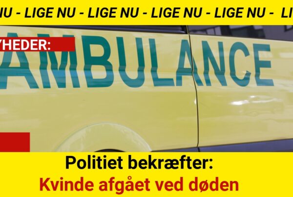 Politiet bekræfter: Kvinde afgået ved døden
