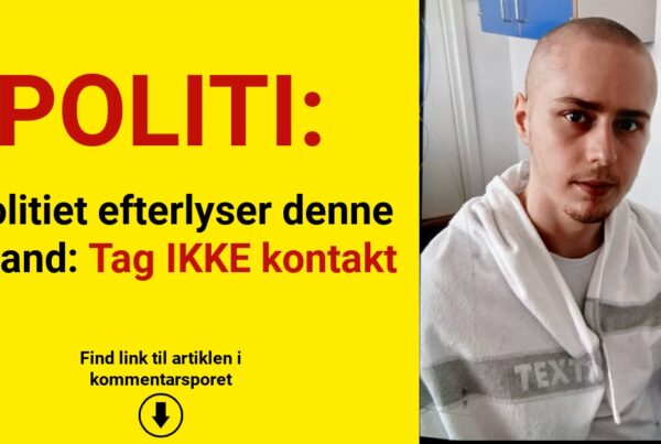 Psykisk syg mand flygtet fra hospital – politiet advarer