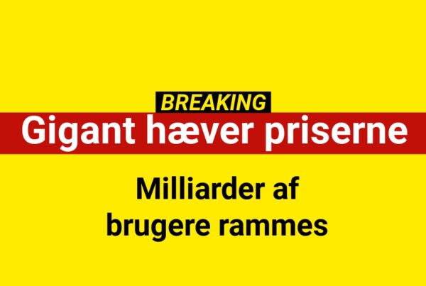 Gigant hæver priserne