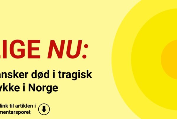 Dansker død i tragisk ulykke i Norge