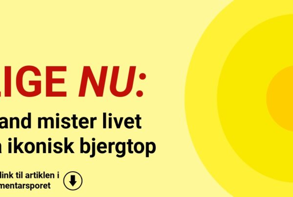 Mand mister livet på ikonisk bjergtop