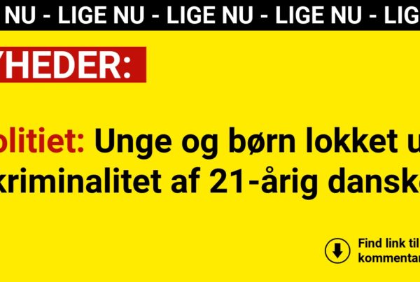 Politiet: Unge og børn lokket ud i kriminalitet af 21-årig dansker