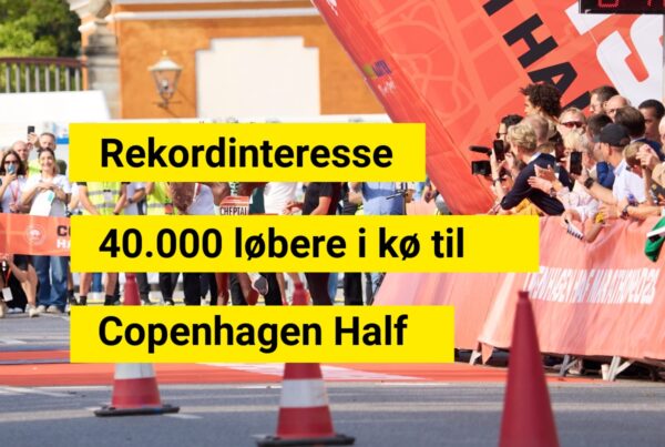 Rekordinteresse: 40.000 løbere i kø til Copenhagen Half