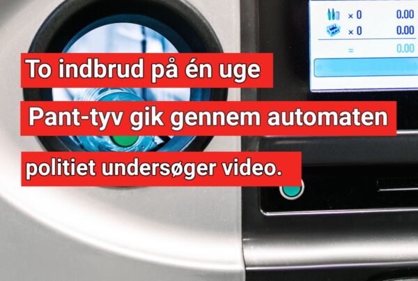 Føtex udsat for snedigt tyveri – gerningsmand kravlede ind gennem flaskeautomaten