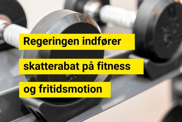 Regeringen indfører skatterabat på fitness og fritidsmotion