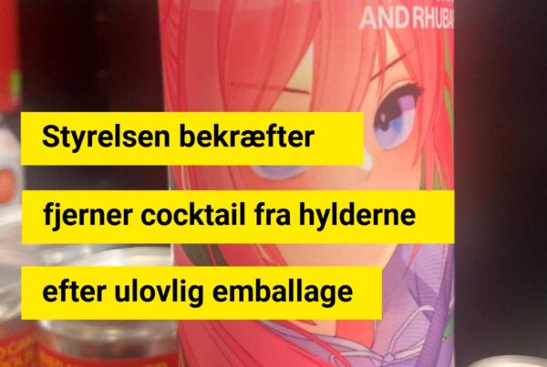 Styrelsen bekræfter: Fjerner cocktail fra hylderne efter ulovlig emballage
