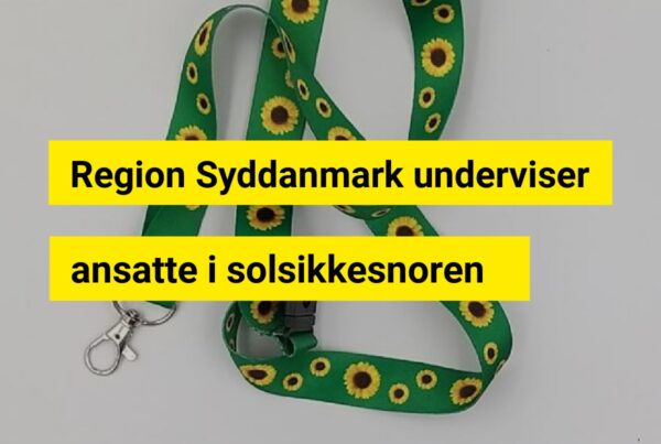 Region Syddanmark underviser ansatte i solsikkesnoren