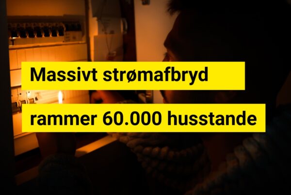 Total blackout: 60.000 uden strøm