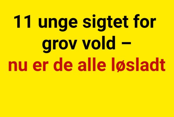 11 unge sigtet for grov vold – nu er de alle løsladt