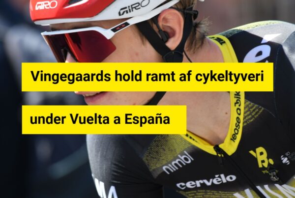 Vingegaards hold ramt af cykeltyveri under Vuelta a España