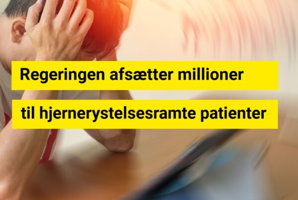 Regeringen afsætter millioner til hjernerystelsesramte patienter