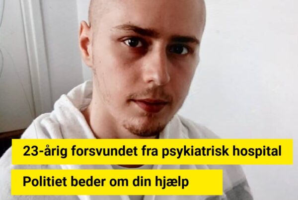 23-årig forsvundet fra psykiatrisk hospital – politiet advarer