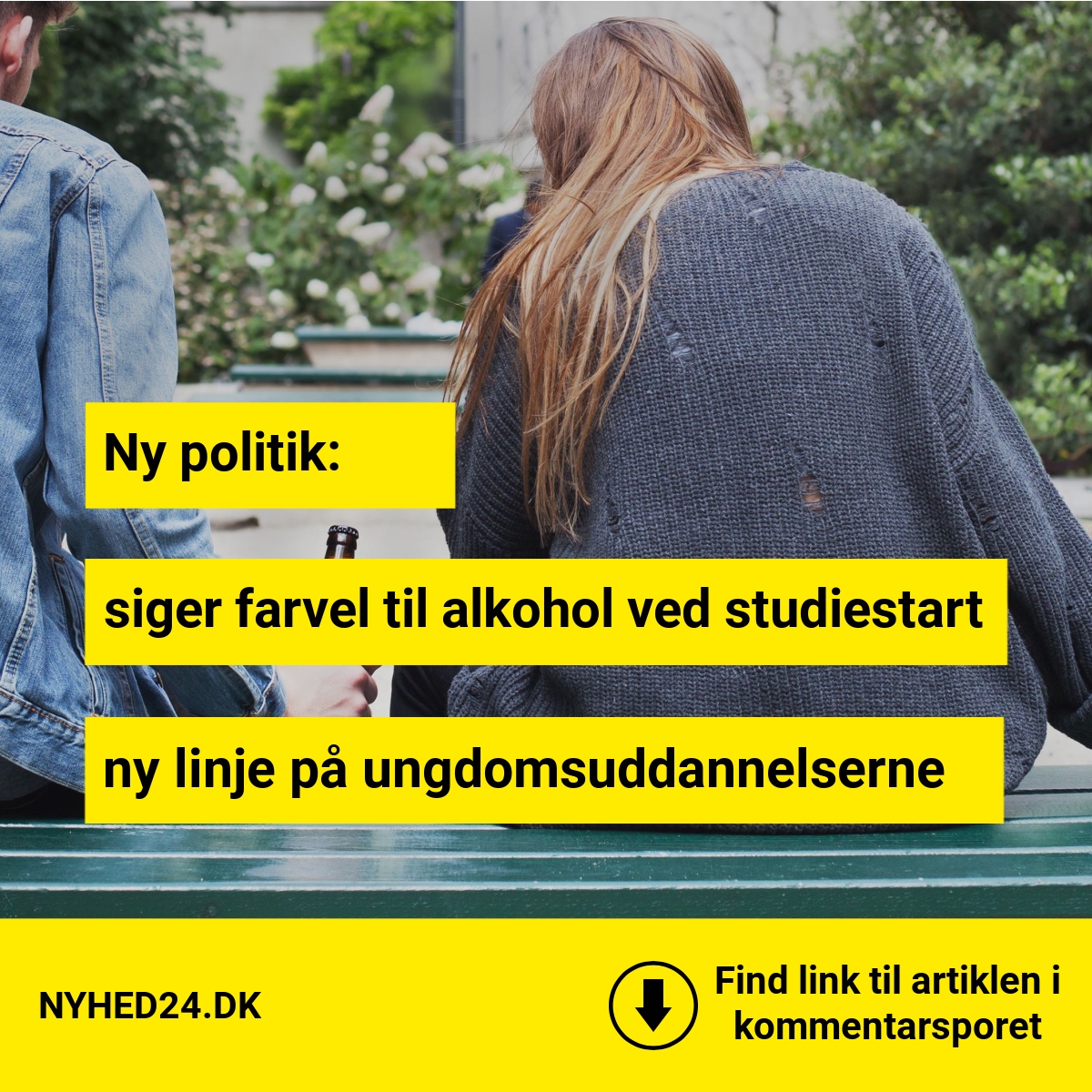 Forbudt ved studiestart – ny linje på ungdomsuddannelserne