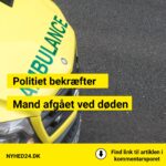 Mand afgået ved døden