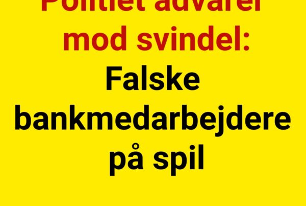 Politiet advarer mod svindel: Falske bankmedarbejdere på spil