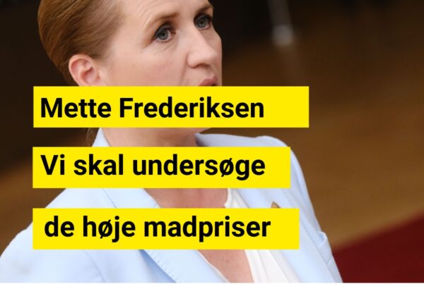 de høje madpriser