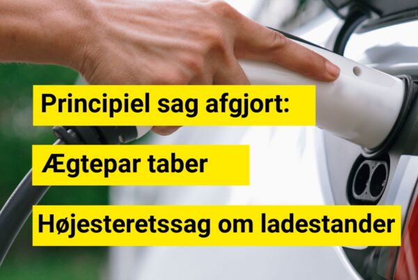 Ægtepar taber Højesteretssag om ladestander