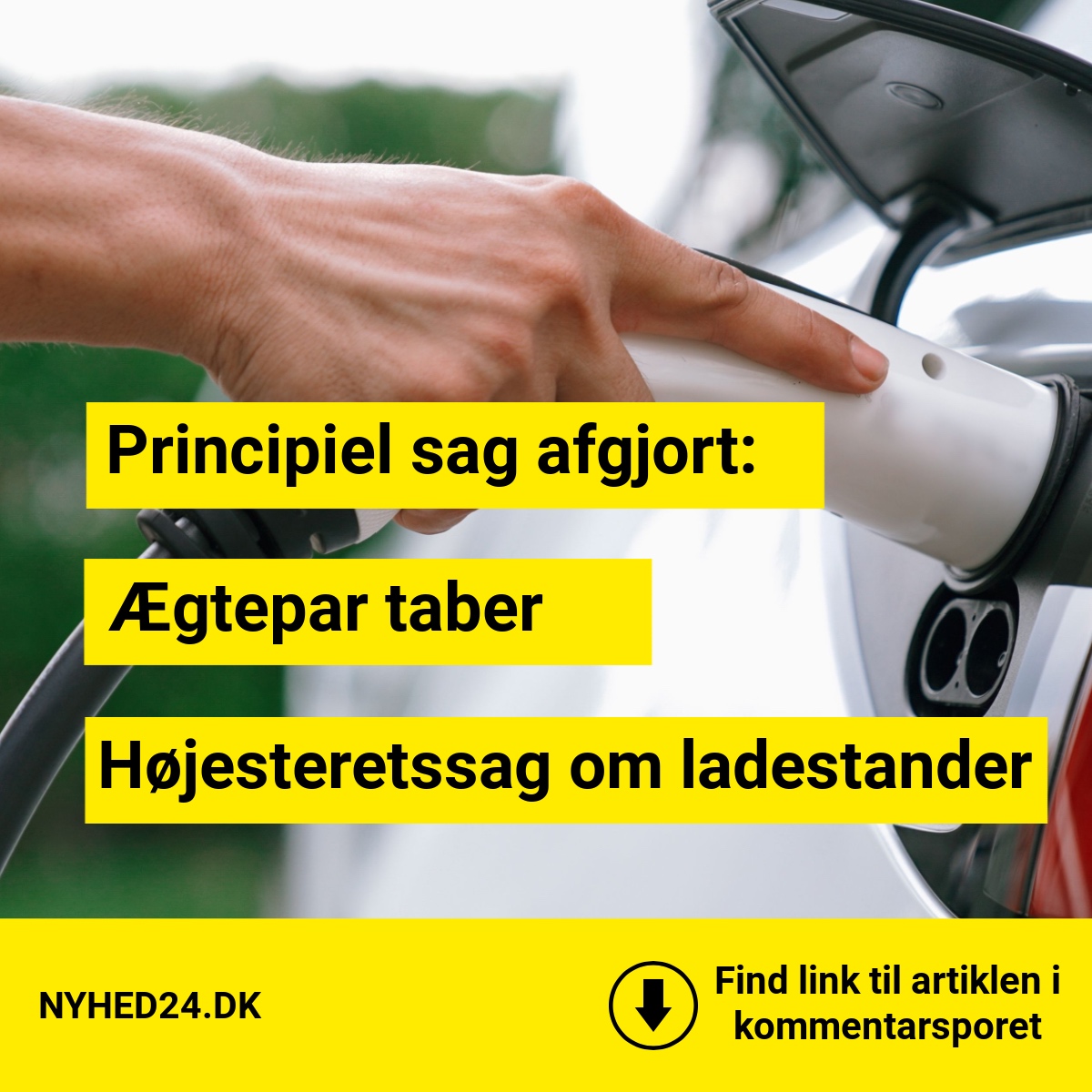 Ægtepar taber Højesteretssag om ladestander