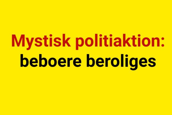 Mystisk politiaktion – beboere beroliges