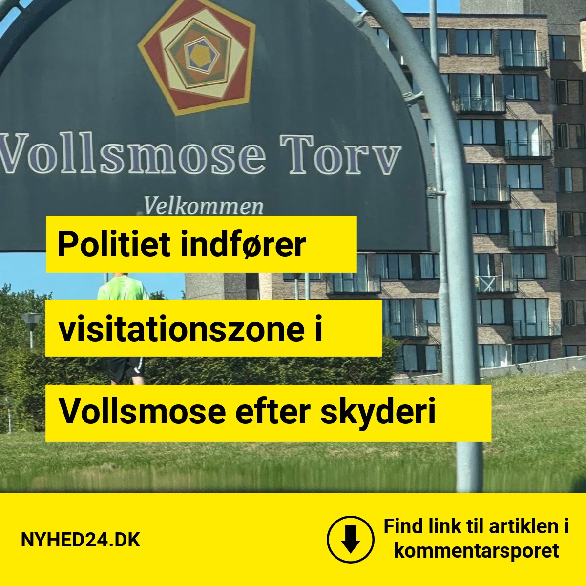 Politiet indfører visitationszone i Vollsmose efter skyderi