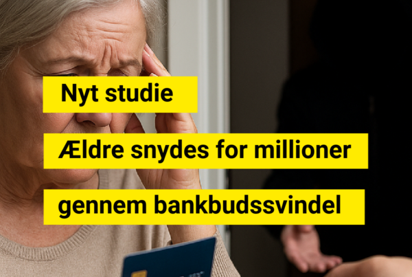 Nyt studie: Så mange danskere rammes hver måned af ældresvindel