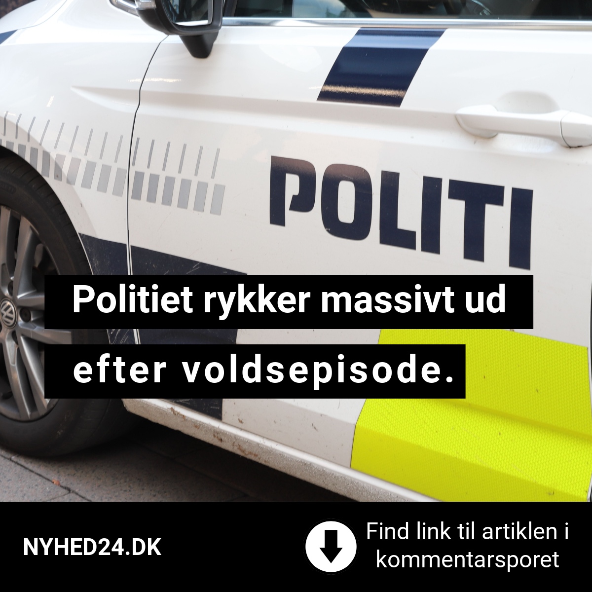 Politiet rykker massivt ud efter voldsepisode ved Aarhus Banegård