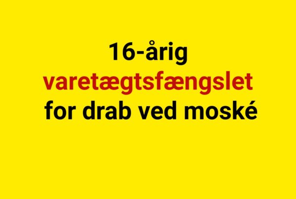 16-årig varetægtsfængslet for drab ved moské