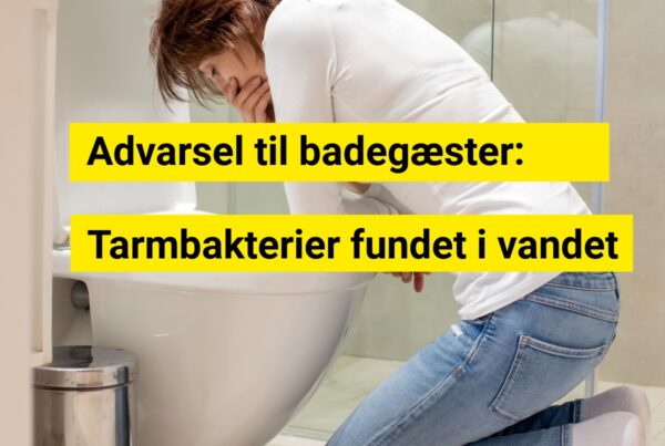Advarsel til badegæster: Tarmbakterier fundet i vandet
