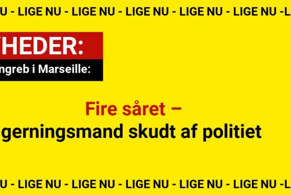 Knivangreb i Marseille: Fire såret – gerningsmand skudt af politiet