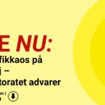 Stort trafikkaos på motorvej – Vejdirektoratet advarer
