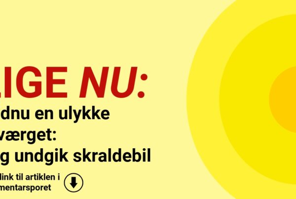 Endnu en ulykke afværget: Tog undgik skraldebil