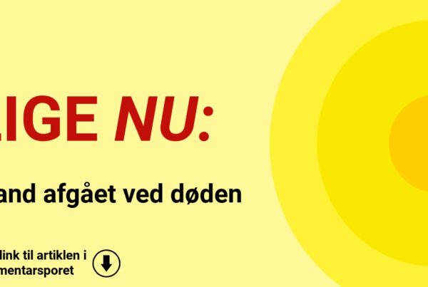 Mand afgået ved døden