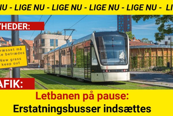 Letbanen på pause: Erstatningsbusser indsættes