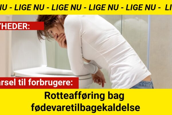 Advarsel til forbrugere: Rotteafføring bag fødevaretilbagekaldelse