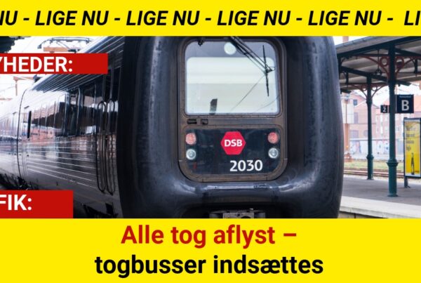 Alle tog aflyst – togbusser indsættes