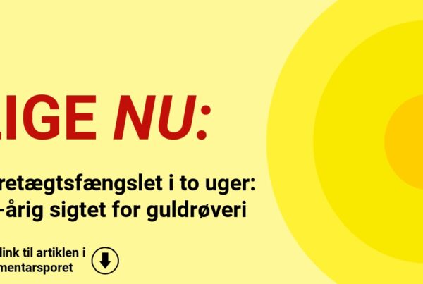 Varetægtsfængslet i to uger: 18-årig sigtet for guldrøveri