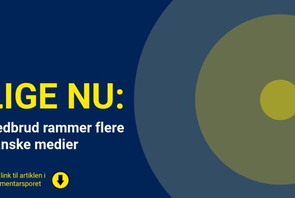 BREAKING: Nedbrud rammer flere danske medier