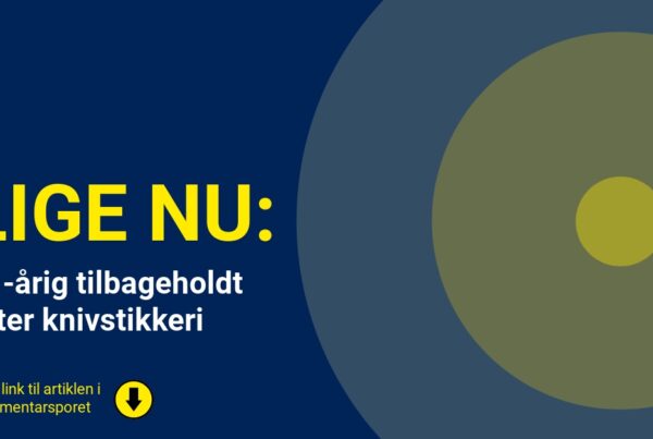 11-årig tilbageholdt efter knivstikkeri