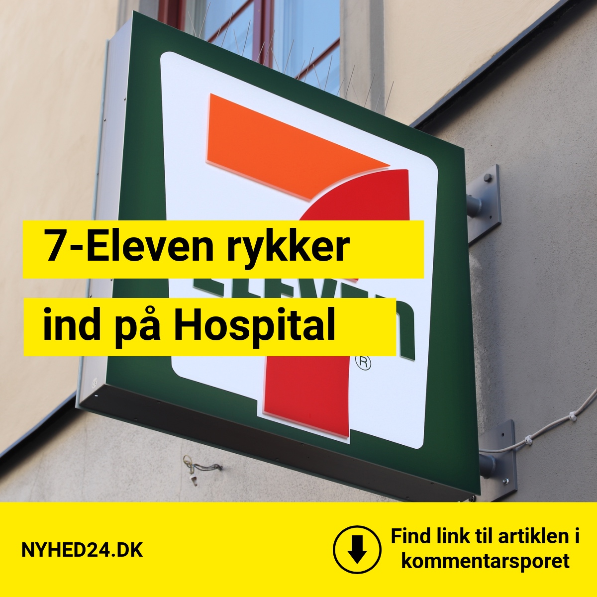 7-Eleven rykker ind på Hospital