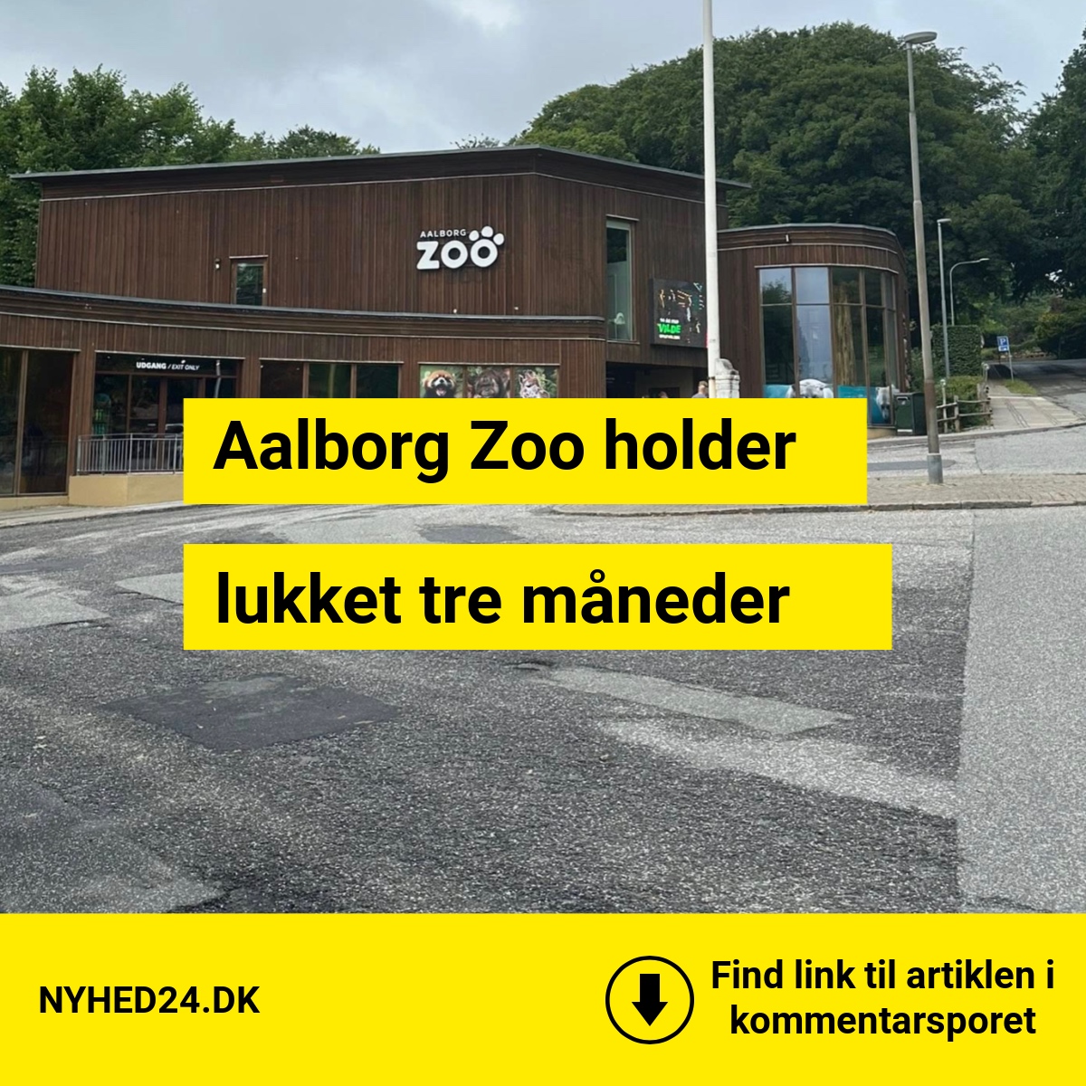 Aalborg Zoo holder lukket tre måneder